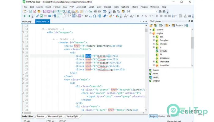 Download Blumentals HTMLPad 2025  v18.4.0.272 Free Full Activated