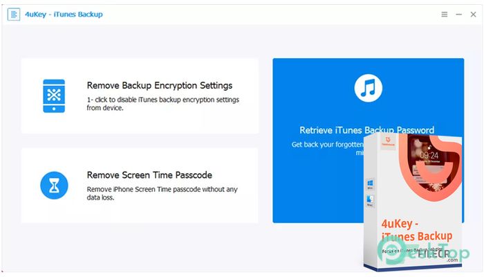 Download Tenorshare 4uKey iTunes Backup 5.2.36 Free Full Activated