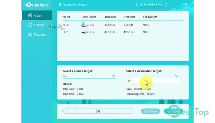 Download iSunshare CloneGo 3.0.4.9 Free Full Activated