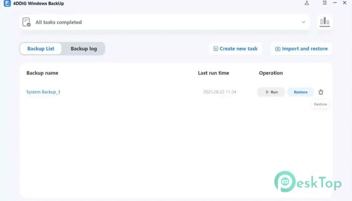 Download Tenorshare 4DDiG Windows Backup 1.0.1.14 Free Full Activated