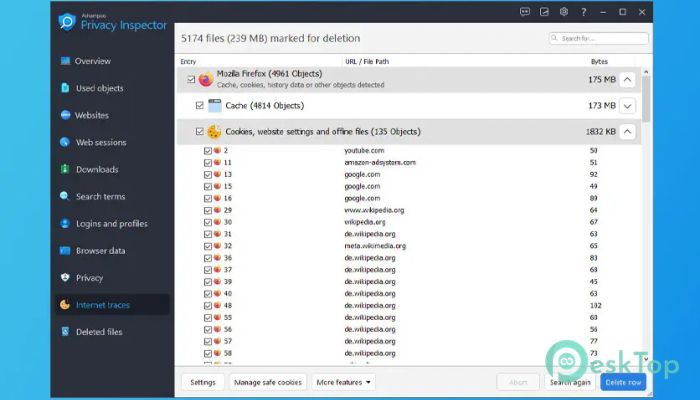 Download Ashampoo Privacy Inspector  3.00.10 Free Full Activated