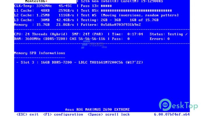Download Memtest86+ 8.00 Stable Free Full Activated