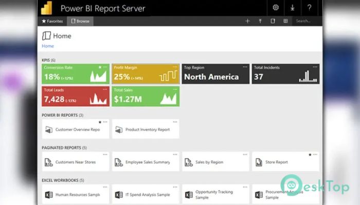 Download Microsoft Power BI Report Server 2025  v15.0.1117.98 Free Full Activated