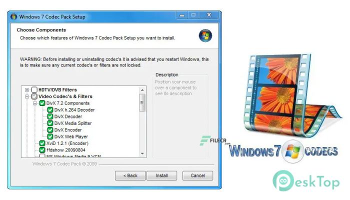 Download Windows 7 Codec Pack 4.3.2 Free Full Activated