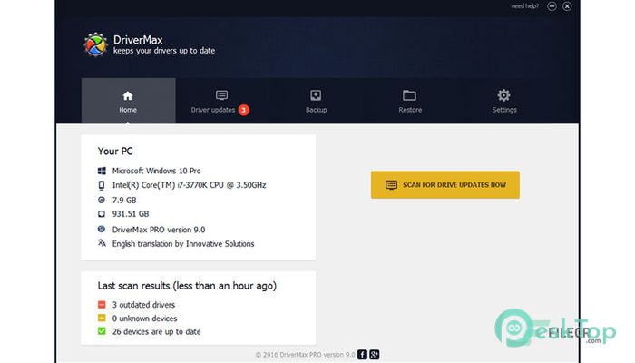 Download DriverMax Pro 16.22.0.25 Free Full Activated
