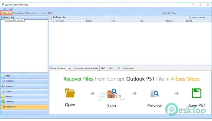 Download SysTools Outlook Recovery 9.2 Free Full Activated