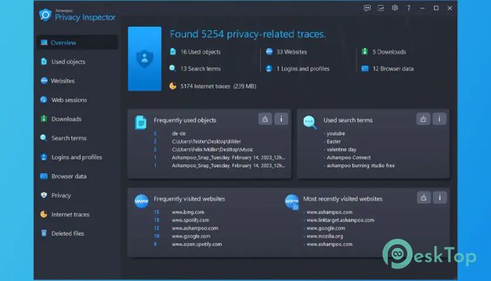 Download Ashampoo Privacy Inspector  3.00.10 Free Full Activated