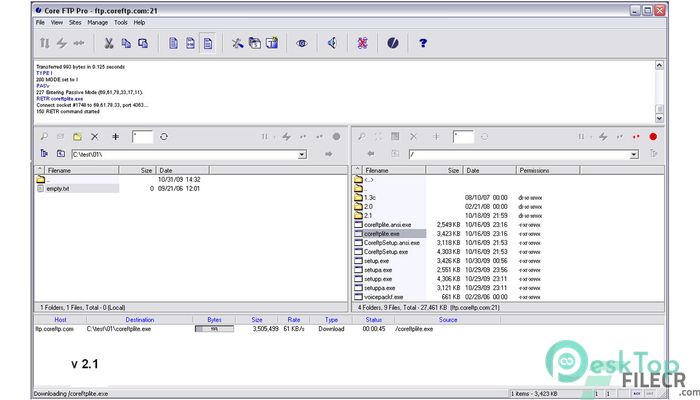 Download Core FTP Pro 2.2 Build 1960 Free Full Activated