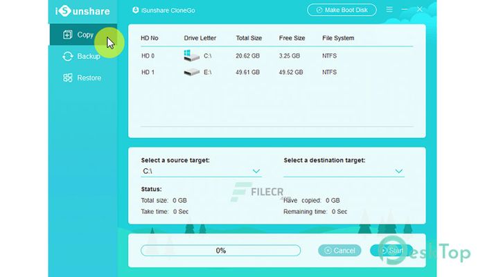 Download iSunshare CloneGo 3.0.4.9 Free Full Activated
