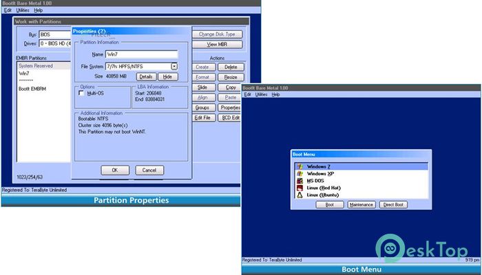 Download TeraByte Unlimited BootIt Bare Metal 1.92 Free Full Activated