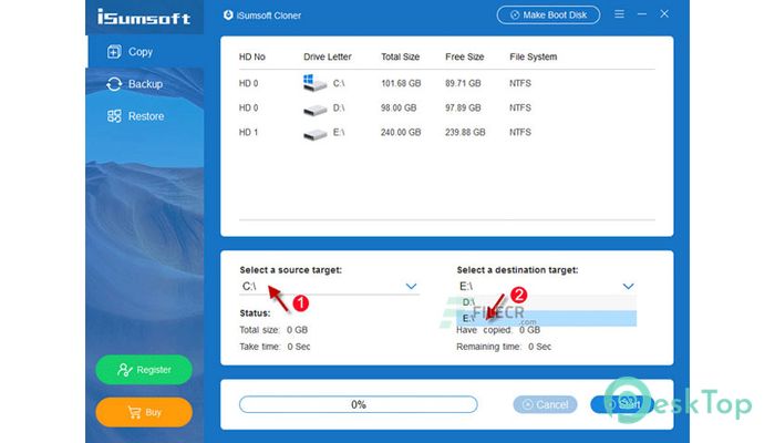 Download iSumsoft Cloner 3.1.2.8 Free Full Activated