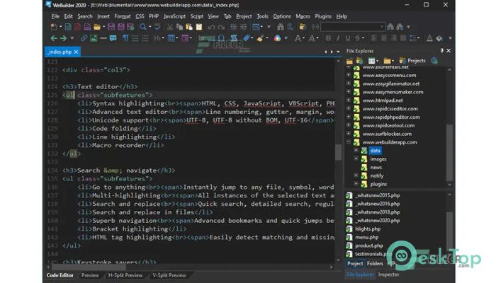 Download Blumentals WeBuilder 2025 v18.4.0.272 Free Full Activated